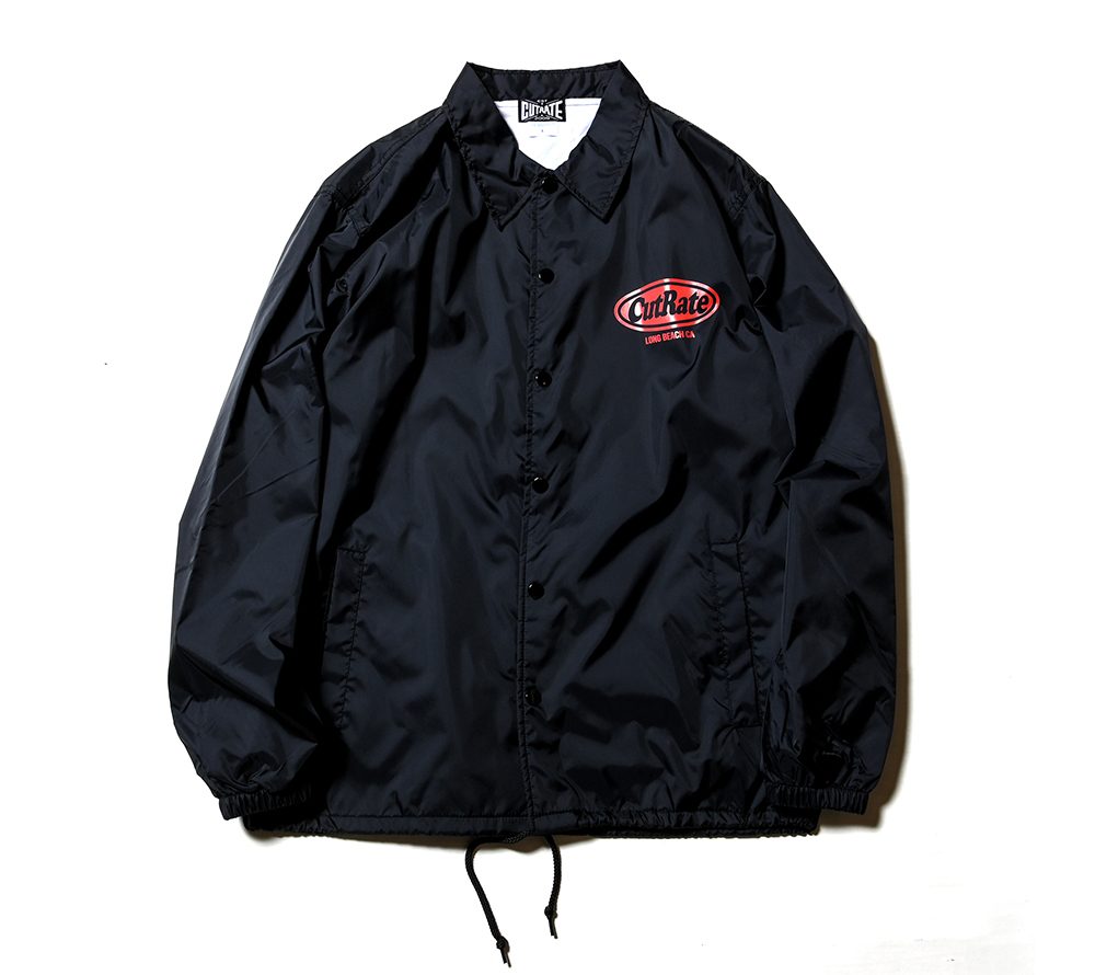 CUTRATE | CUTRATE LOGO NYLON COACH JACKET