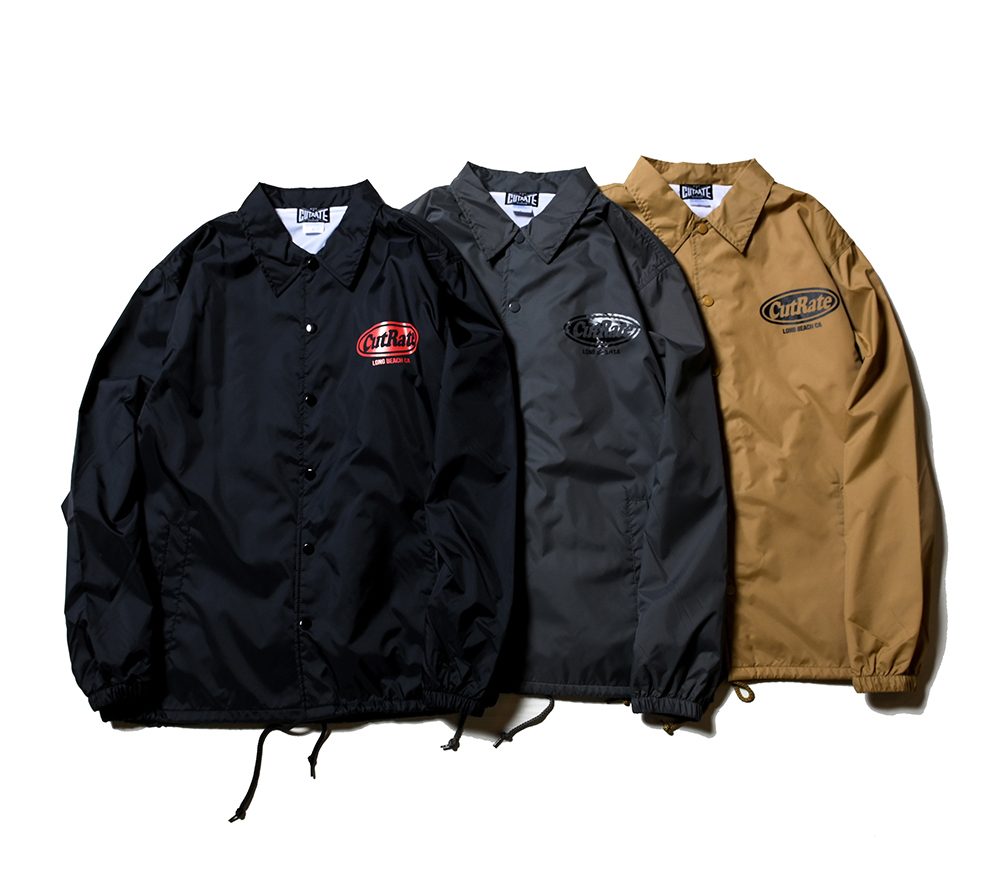 CUTRATE ジャケット CUTRATE | CUTRATE LOGO NYLON COACH JACKET