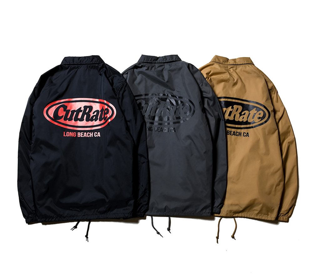 CUTRATE | CUTRATE LOGO NYLON COACH JACKET