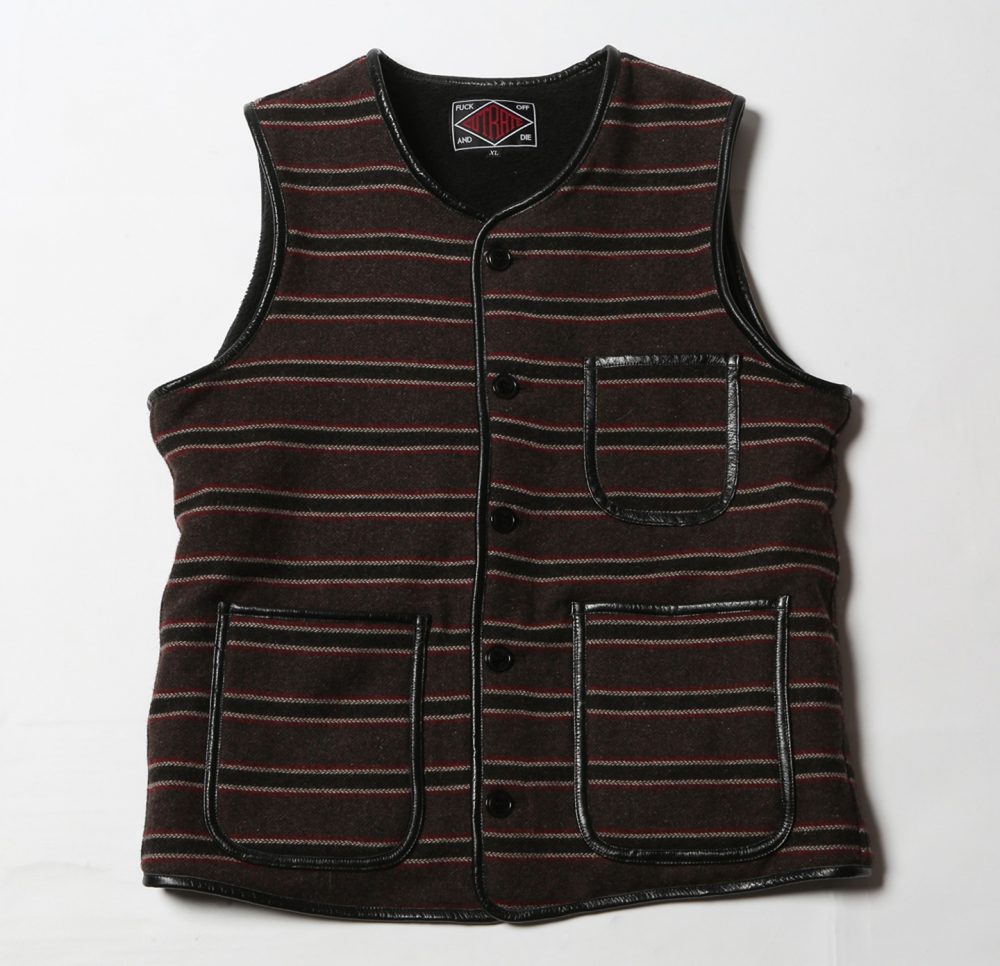 BOA STRIPE VEST