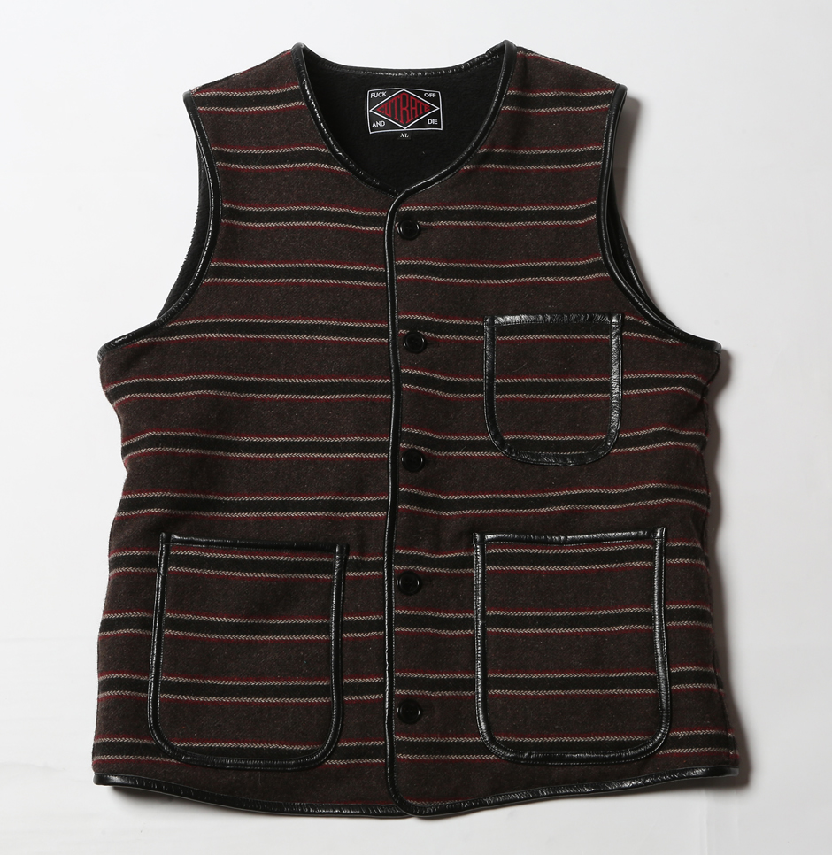 BOA STRIPE VEST
