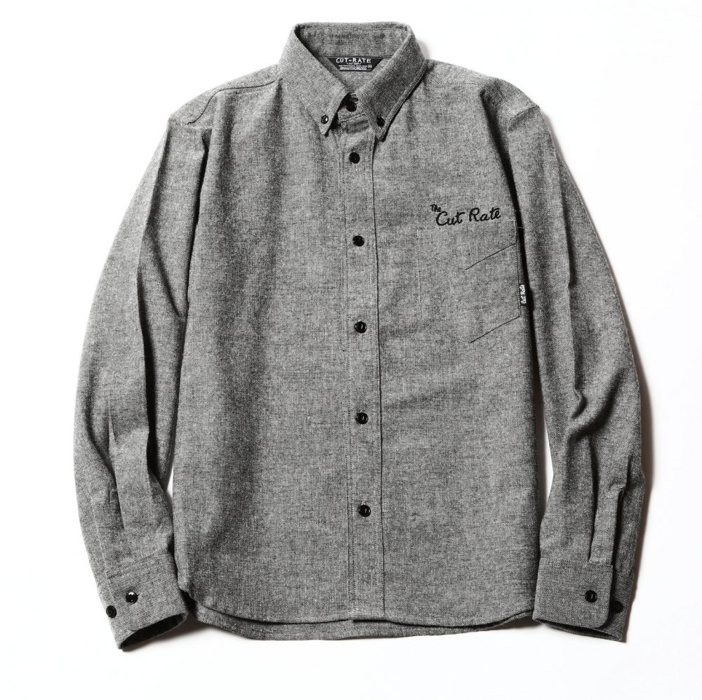 DUNGAREE BUTTON DOWN SHIRT