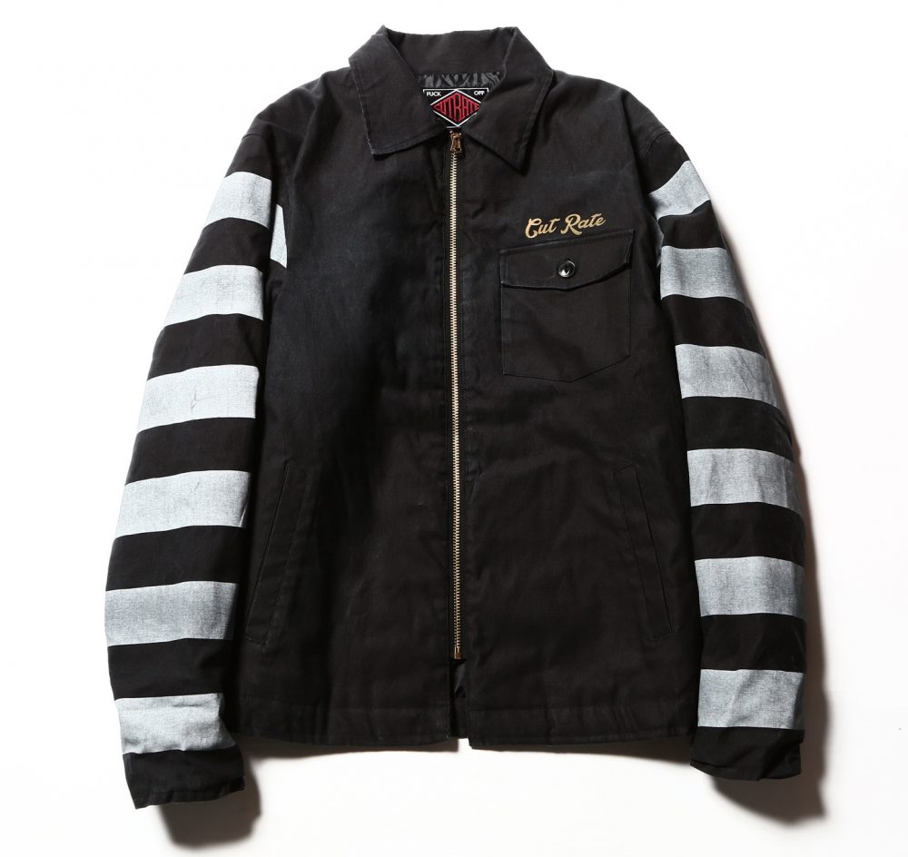 SLEEVE BORDER JACKET