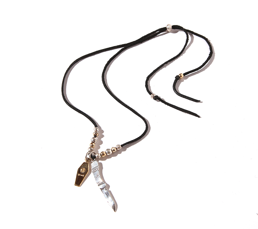 KNIFE FEATHER NECKLACE