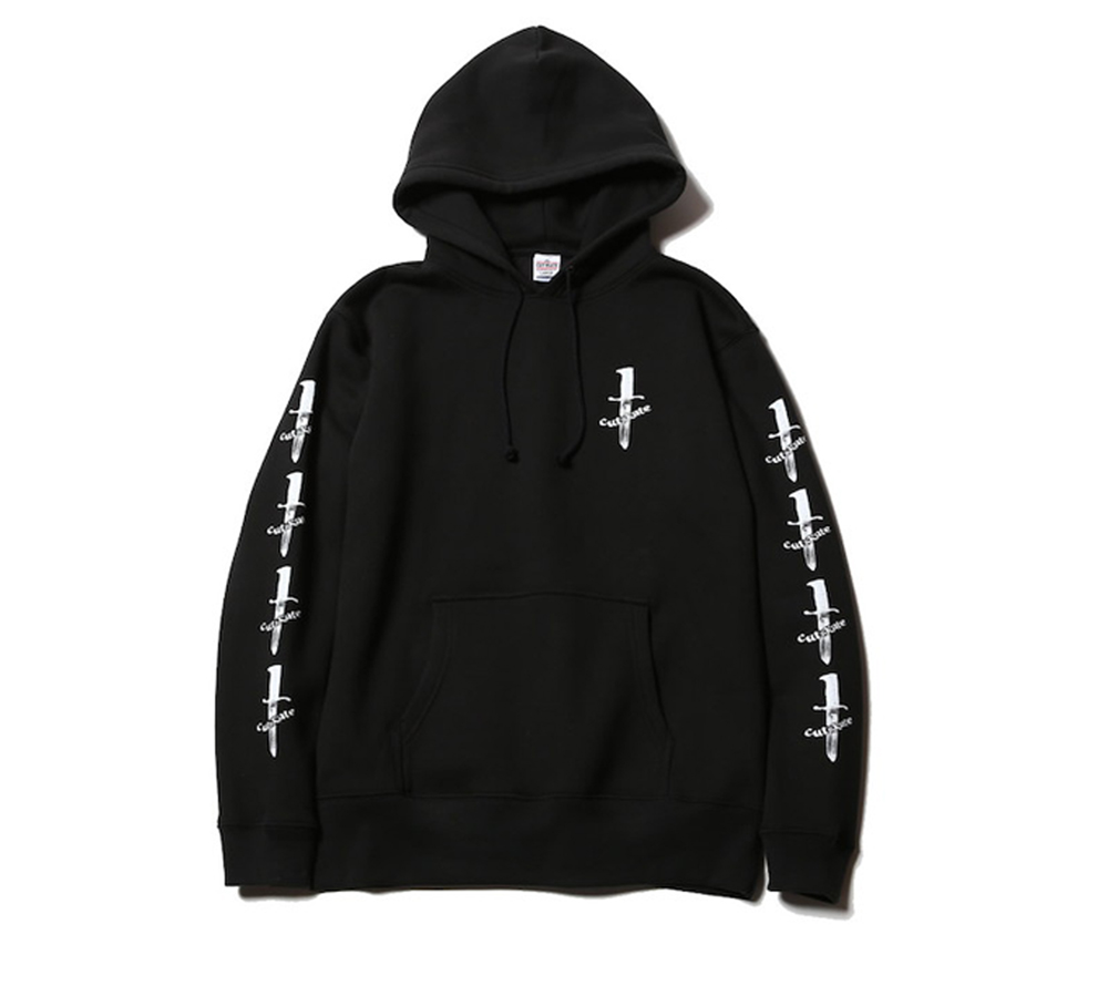 KNIFE PRINT PULLOVER PARKA