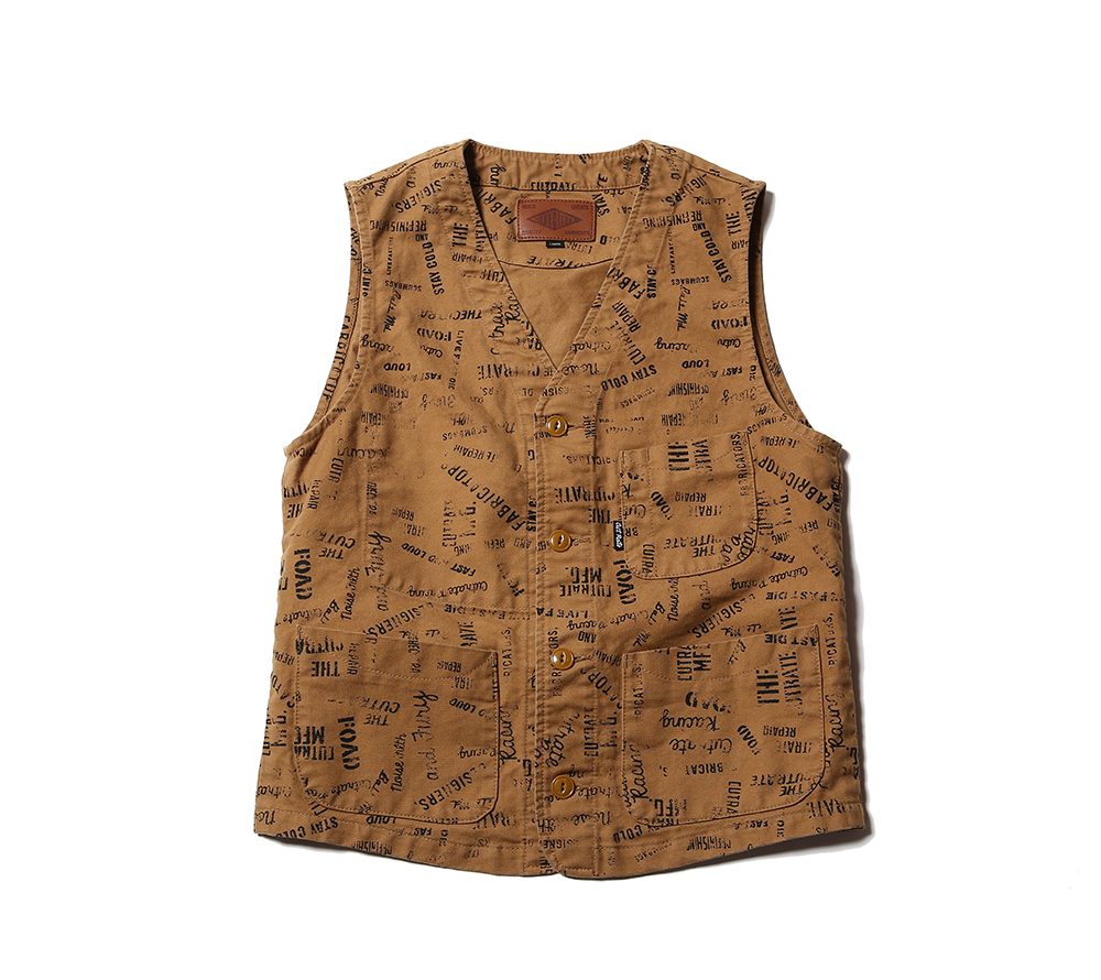 ALLOVER PATTERN VEST