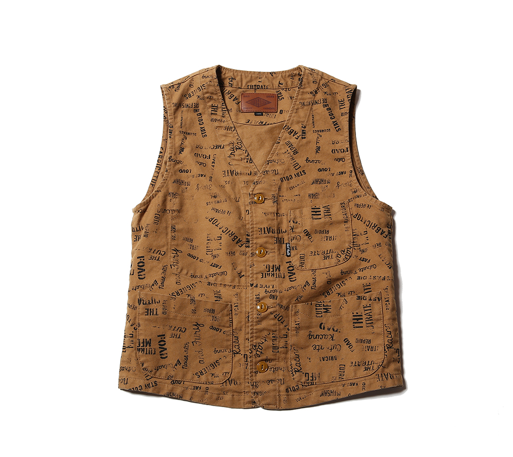 ALLOVER PATTERN VEST