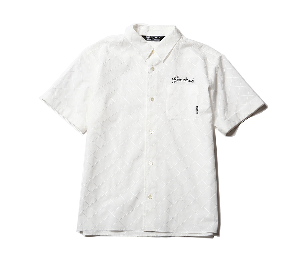 S/S DIAMOND QUILTING SHIRT