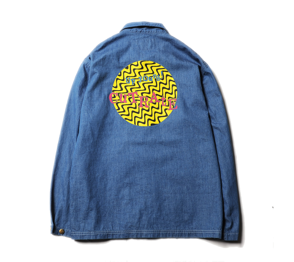 DENIM COVERALL JACKET