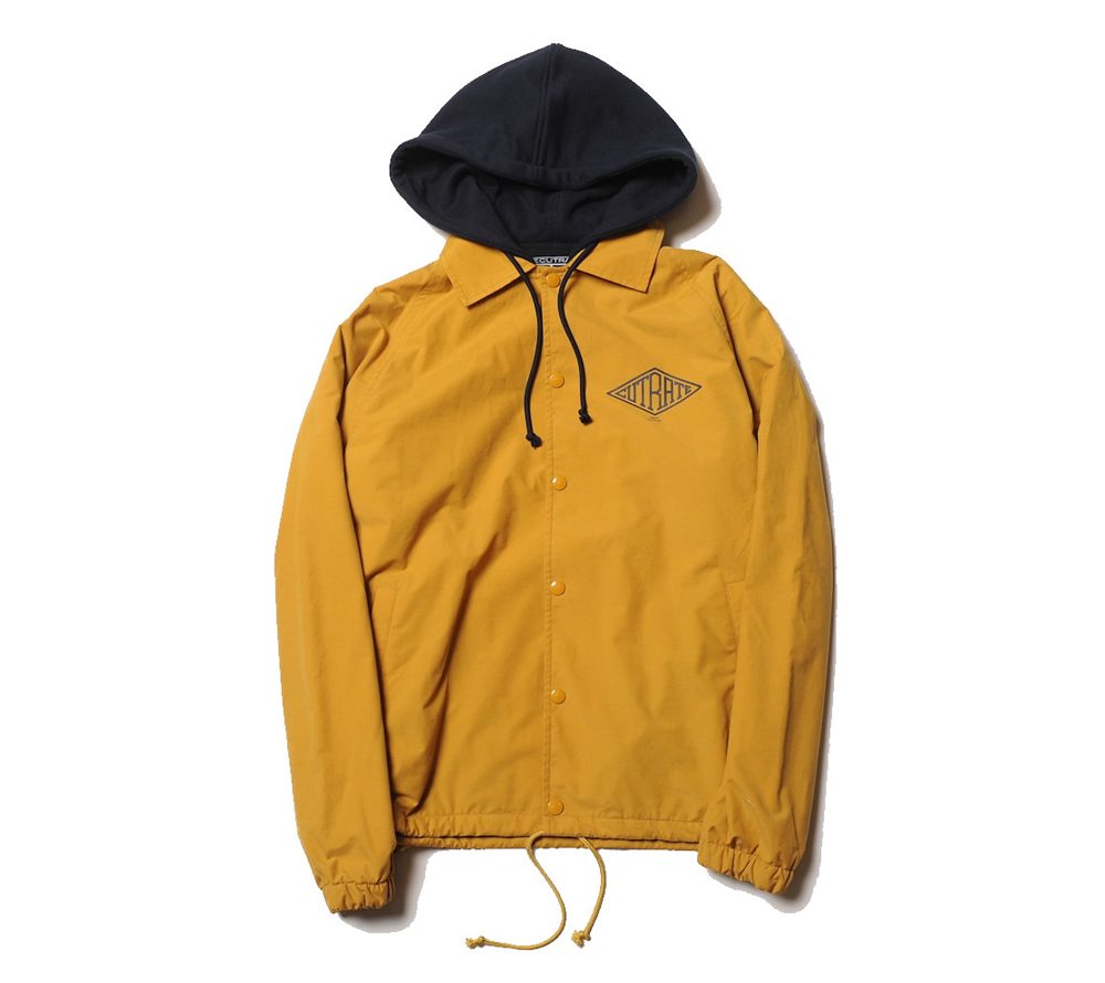 HOODED COACH JACKET