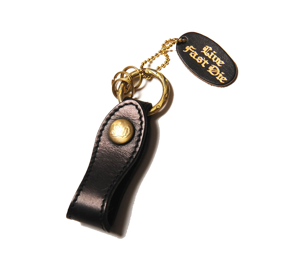 LEATHER KEY RING