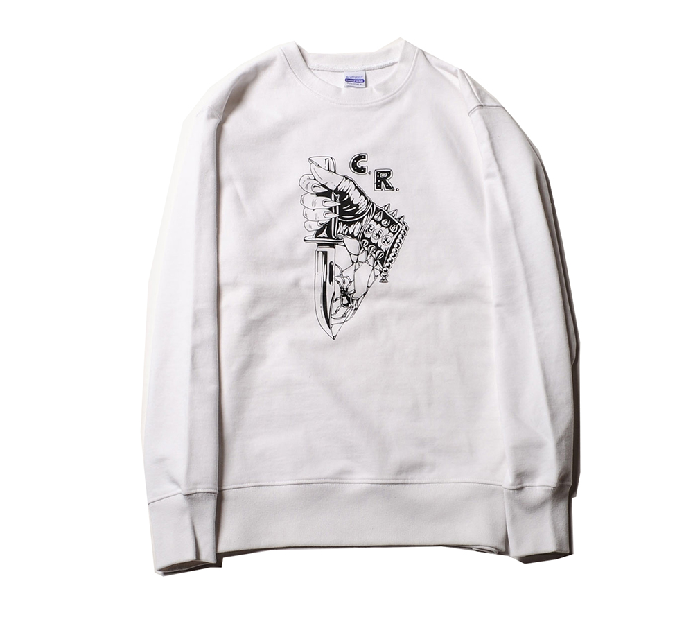 REVERSE WEAVE CREW NECK SWEAT