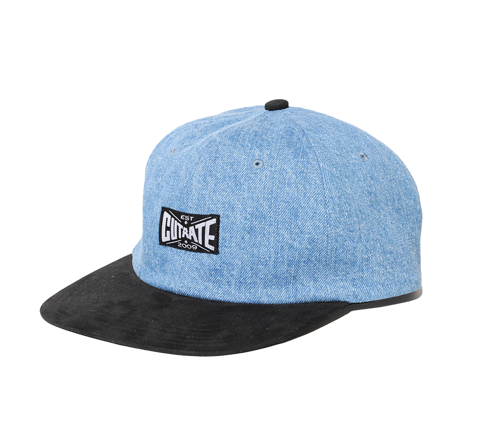 DENIM COMBINATION CAP