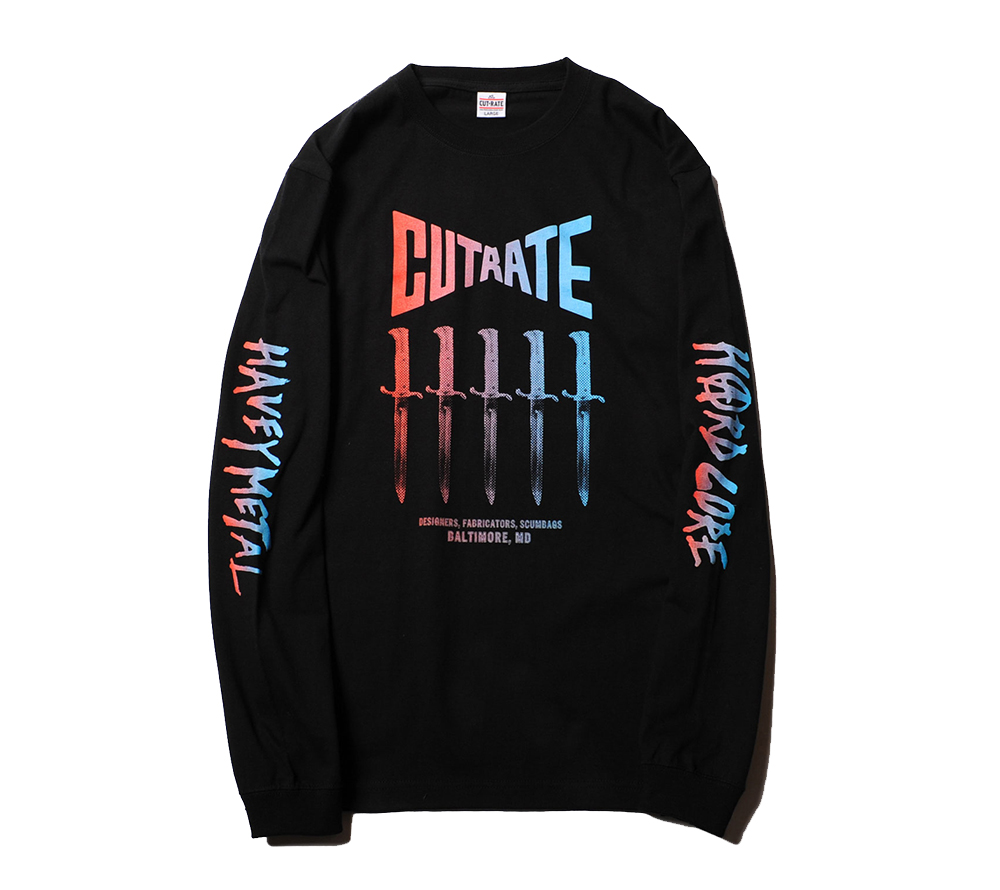 VERSUS L/S PRINT T-SHIRT