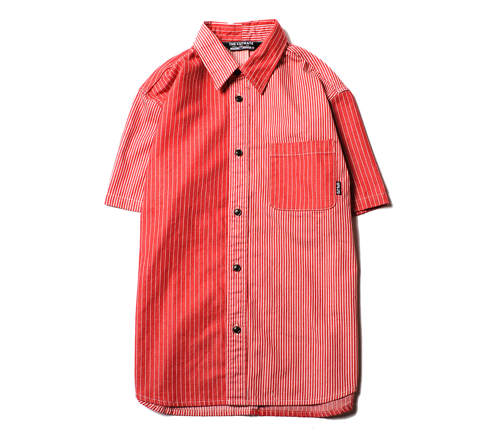 HICKORY STRIPE S/S SHIRT
