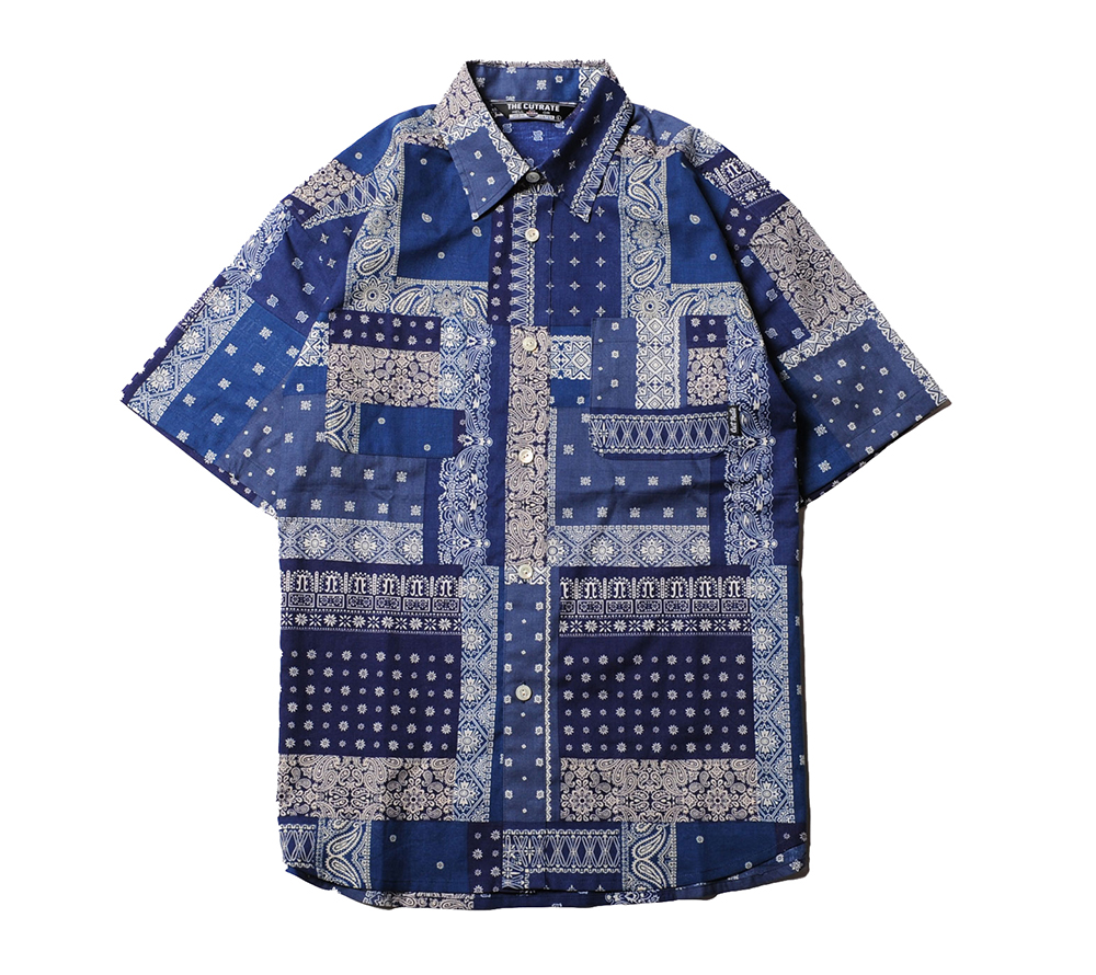 BANDANNA PATTERN S/S SHIRT