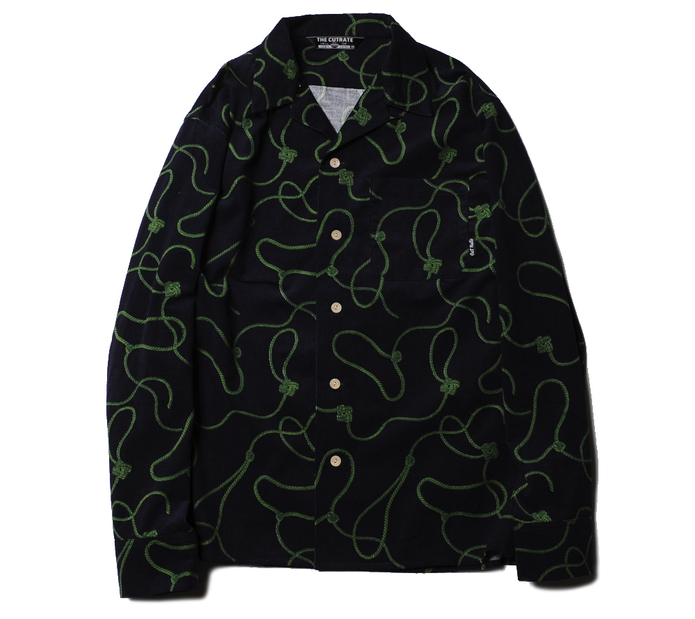 ROPE PATTERN CORDUROY L/S SHIRT