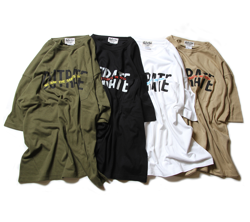 BIG SIZE LOGO POCKET T-SHIRT