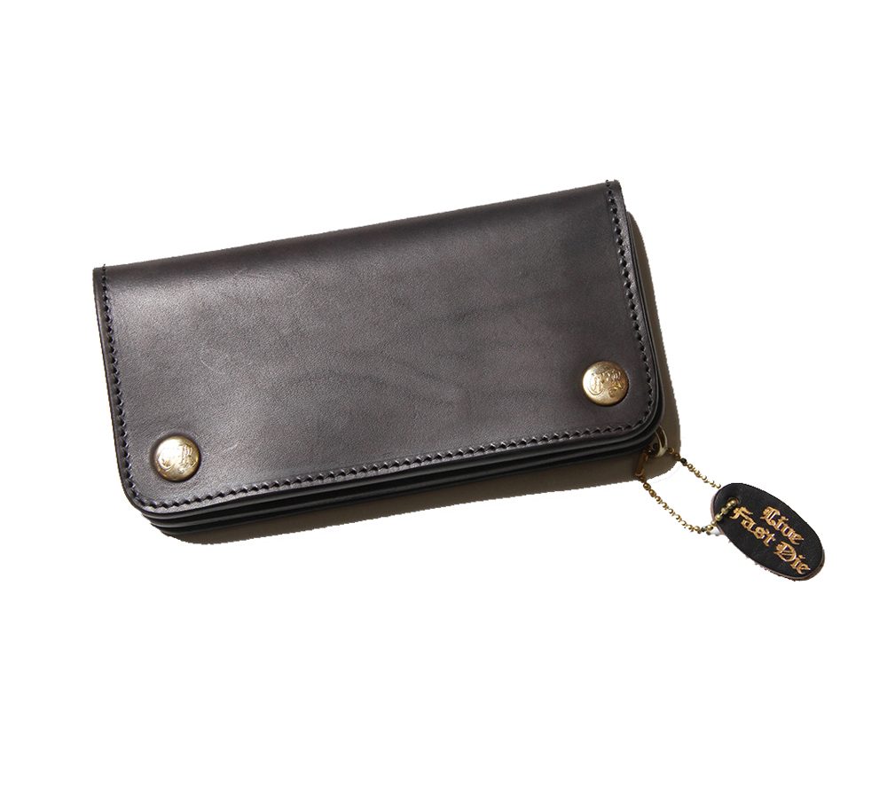 PLANE LEATHER LONG WALLET