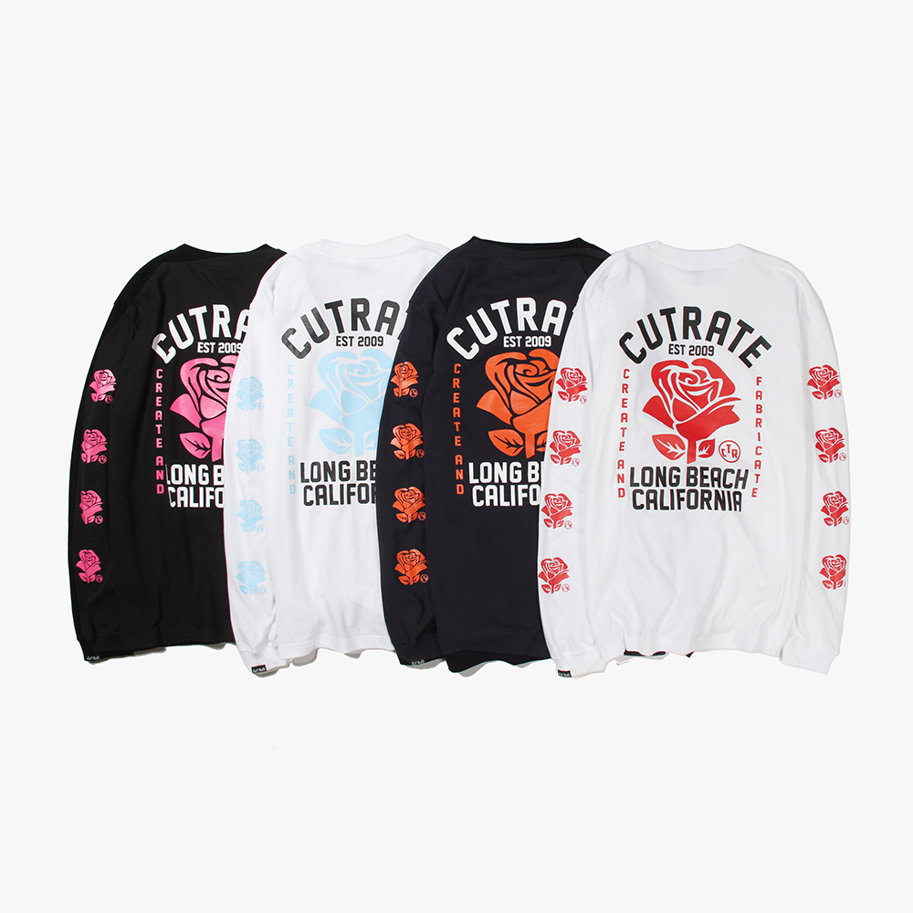 ROSE LOGO L/S T-SHIRT