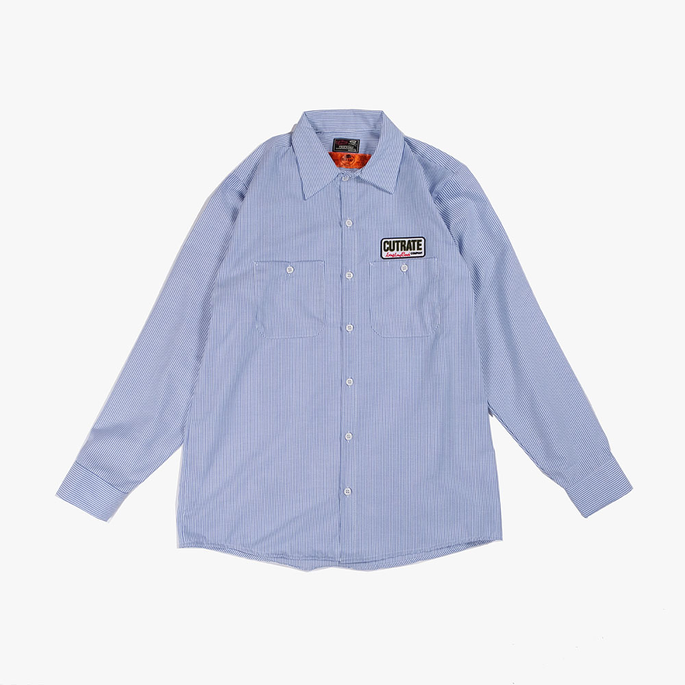STRIPED WORK SHIRT