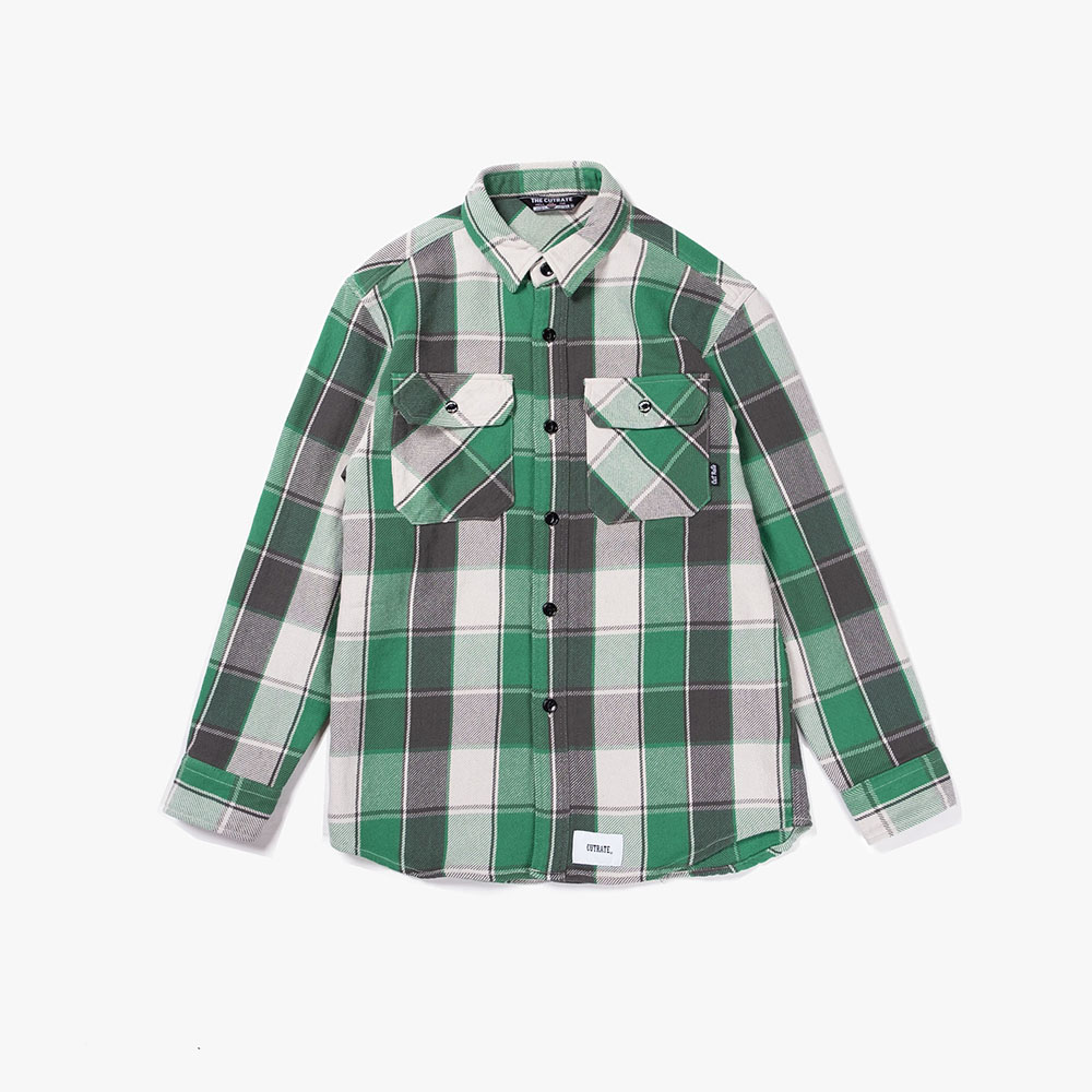 HEAVY NEL CHECK SHIRT