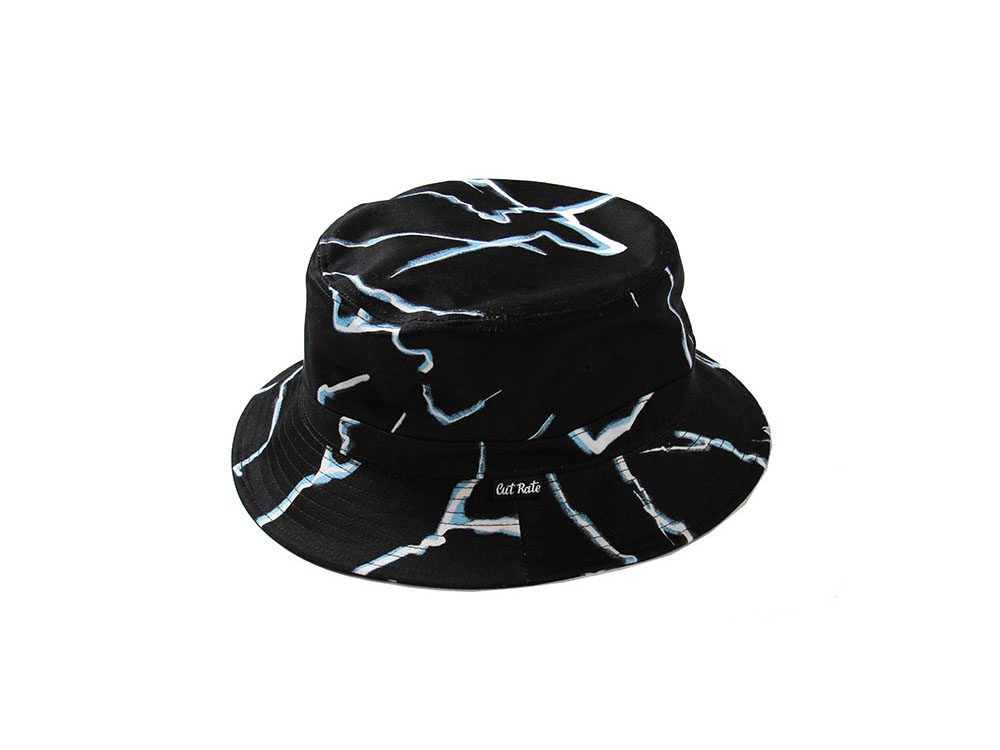 THUNDER PATTERN BUCKET HAT