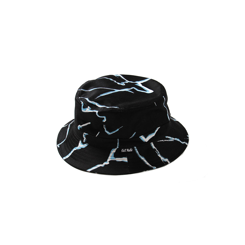 THUNDER PATTERN BUCKET HAT