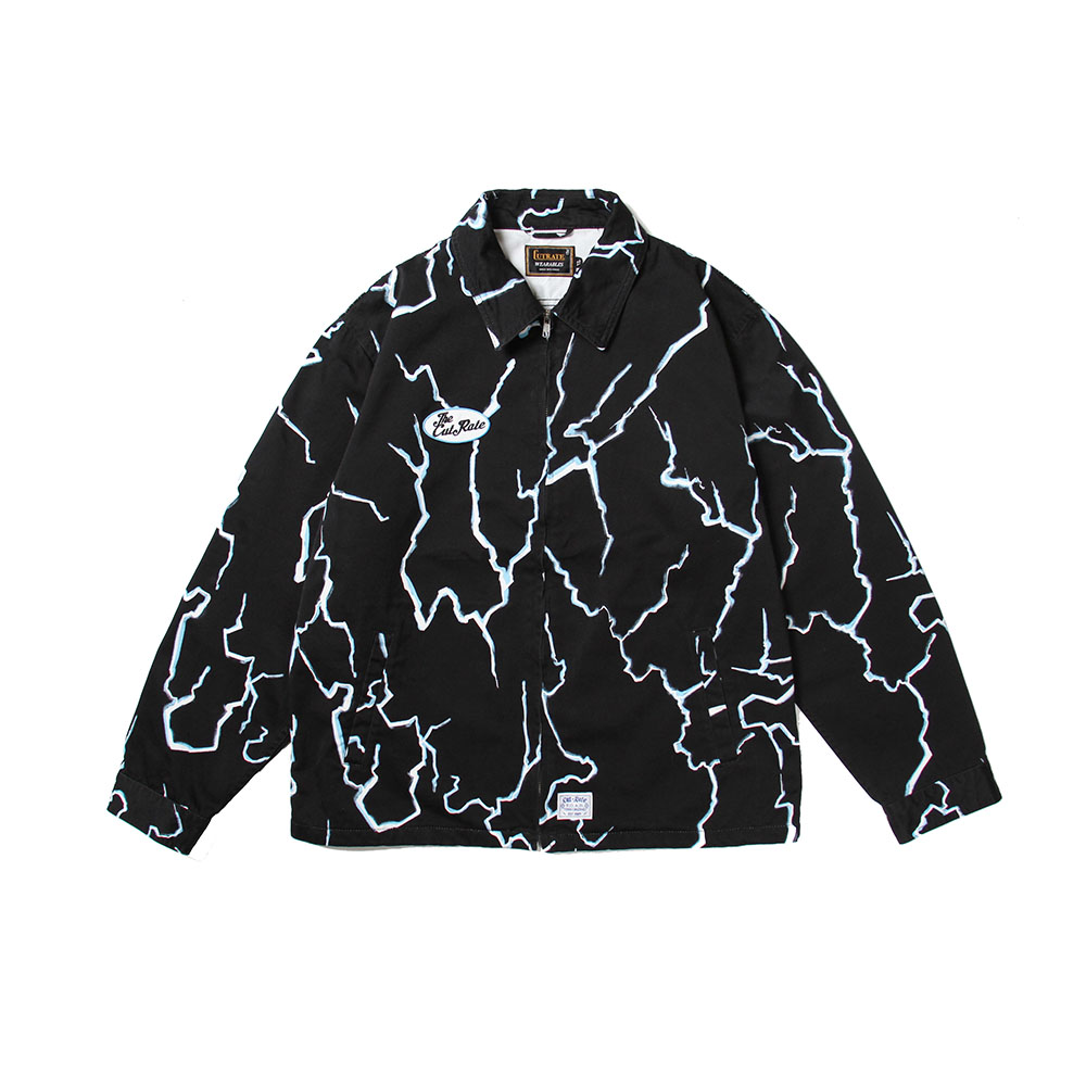 THUNDER PATTERN TWILL WORK JKT