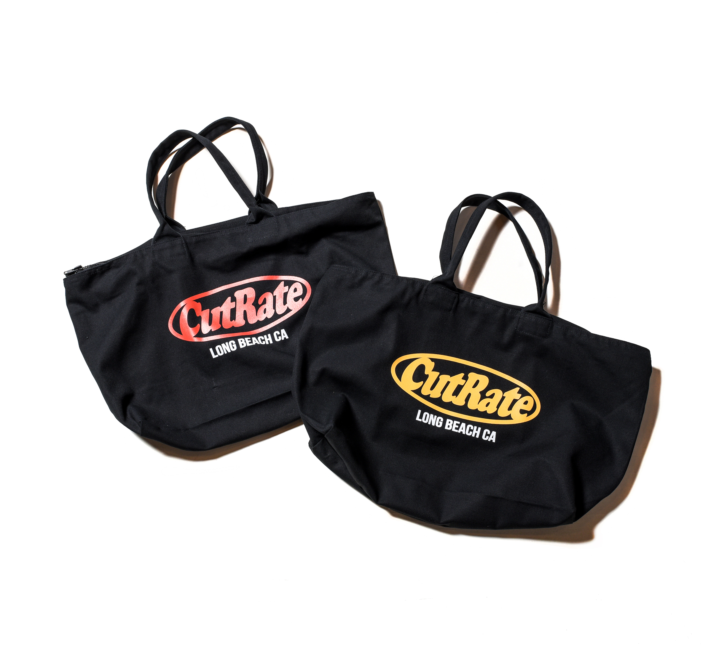 CUTRATE LOGO PRINT TOTE BAG