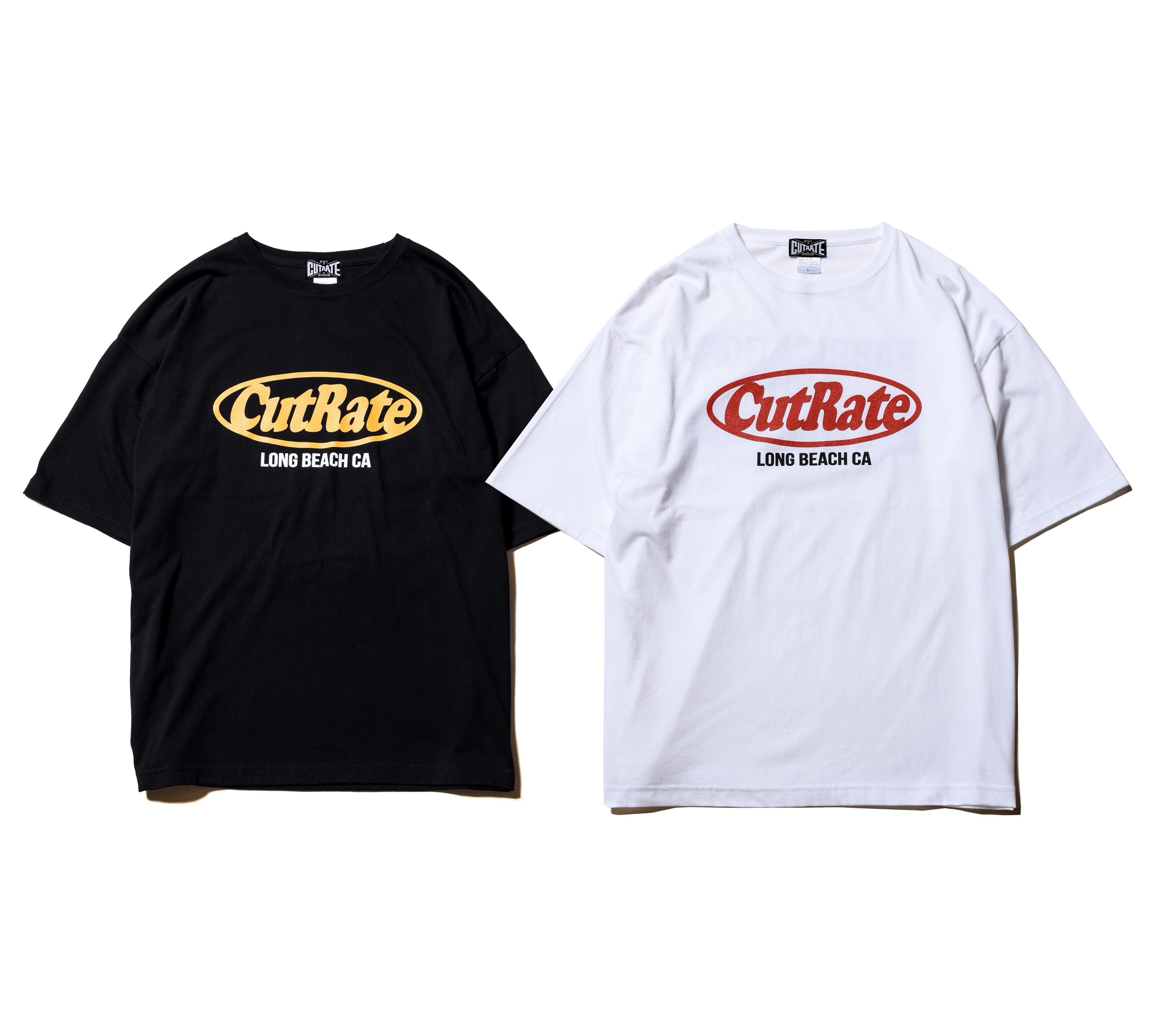 CUTRATE LOGO DROP SHOULDER S/S T-SHIRT