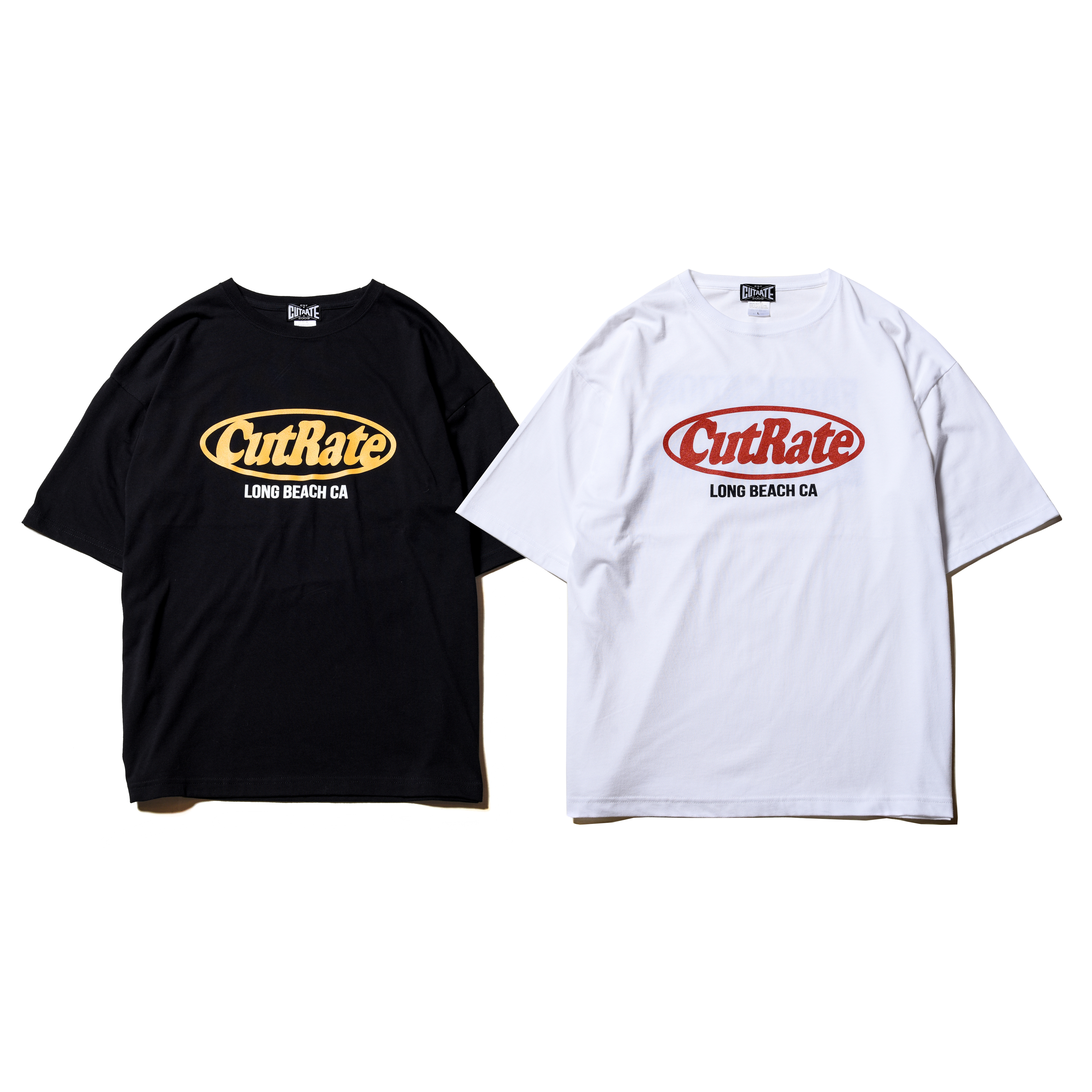 CUTRATE LOGO DROP SHOULDER S/S T-SHIRT