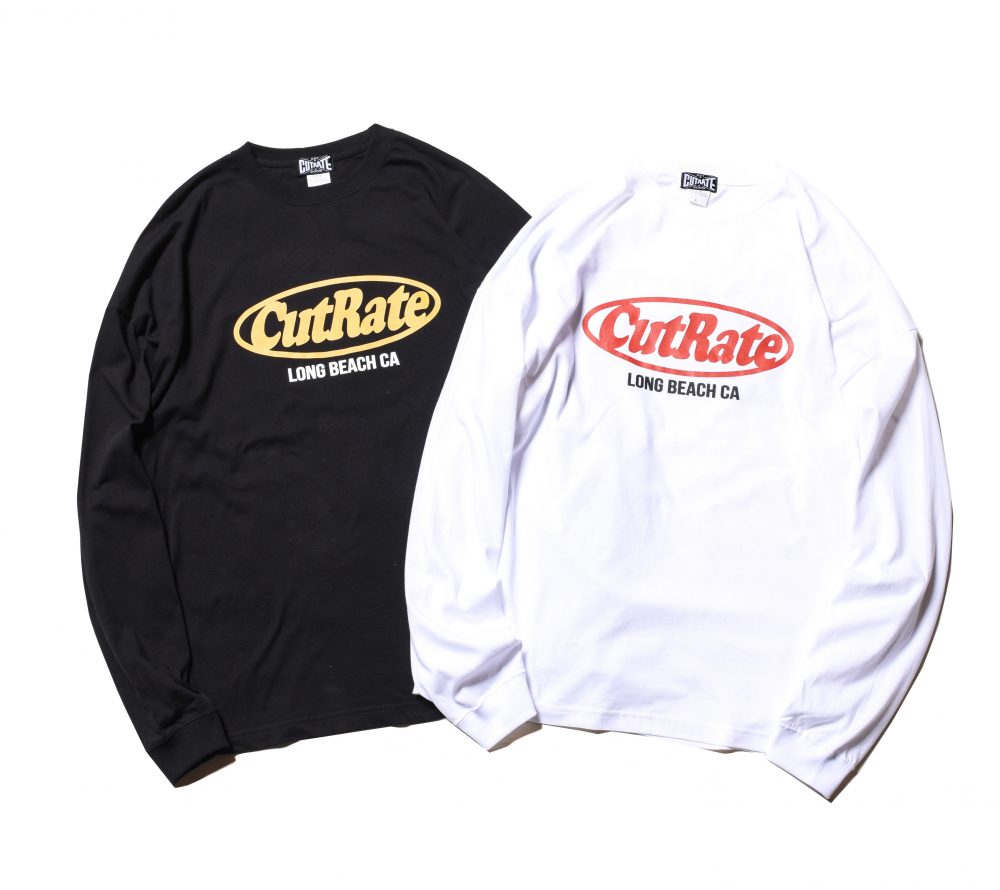 CUTRATE LOGO DROPSHOULDER L/S -T-SHIRT