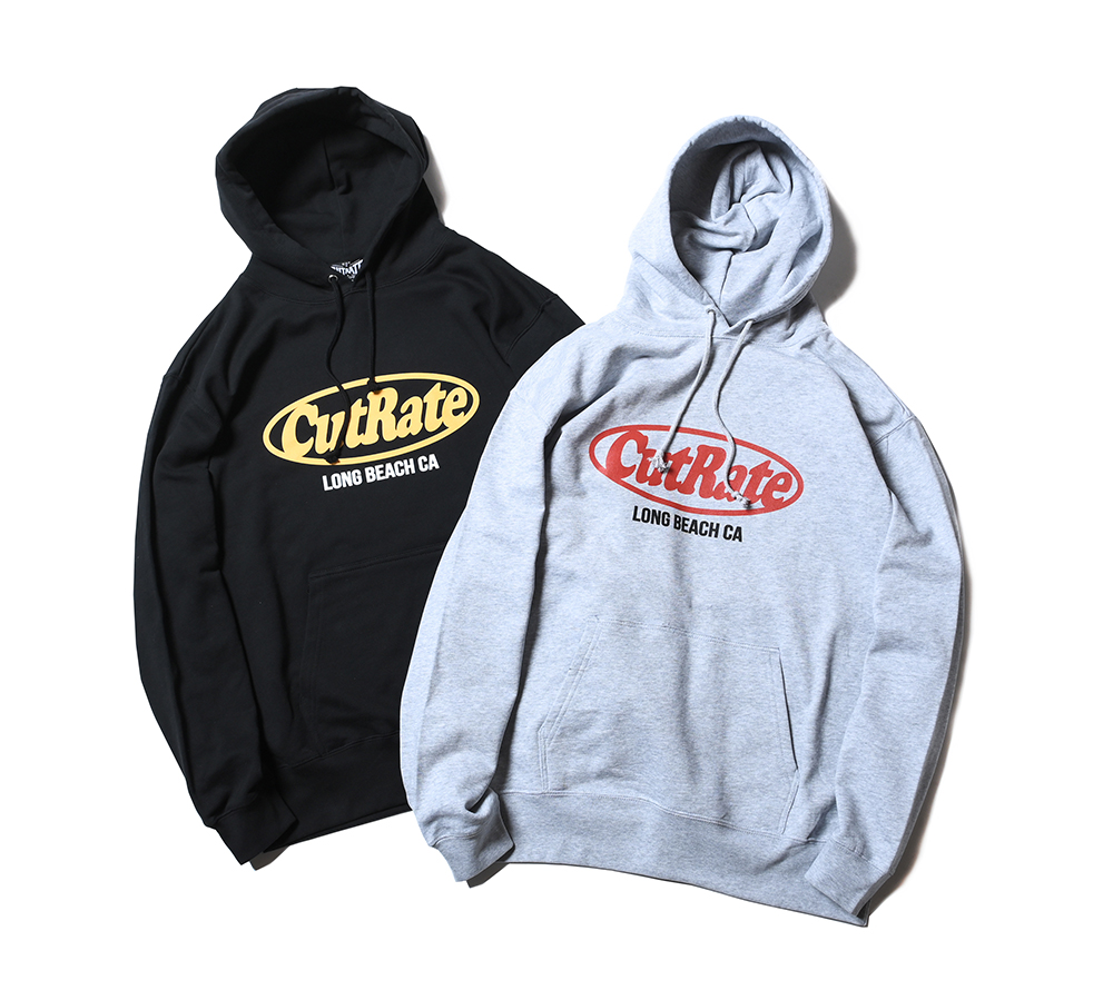 CUTRATE LOGO L/S PULLOVER PARKA