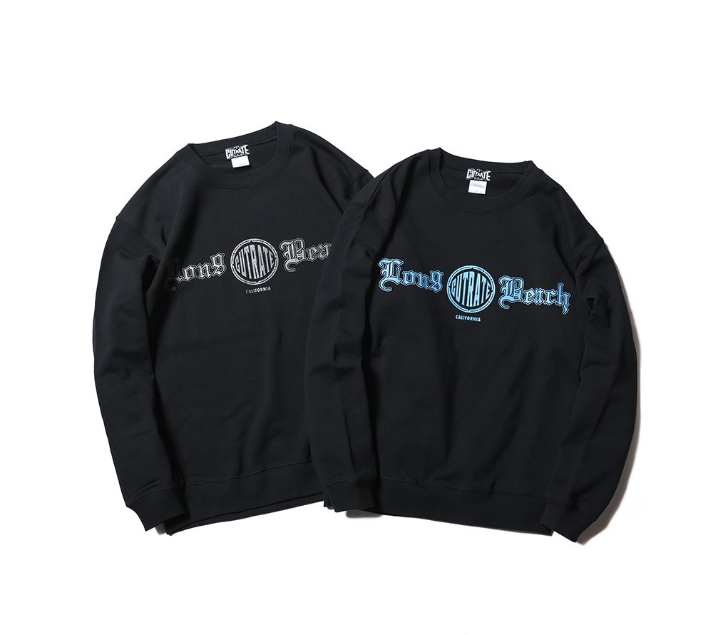 CUTRATE BEACH CITY CA L/S SWEAT SHIRT