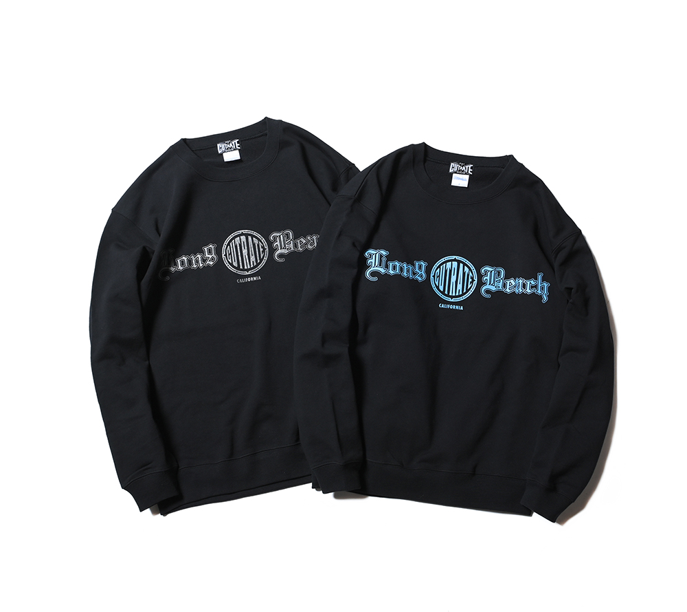 CUTRATE BEACH CITY CA L/S SWEAT SHIRT