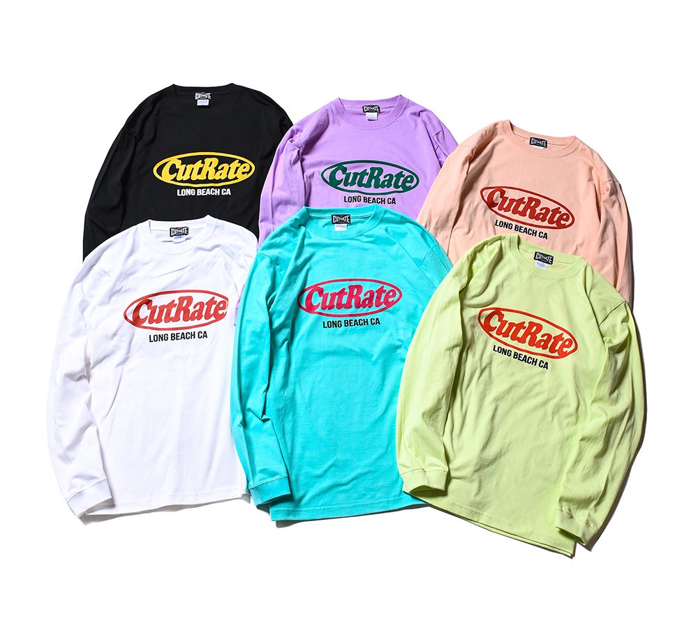 CUTRATE LOGO L/S T-SHIRT