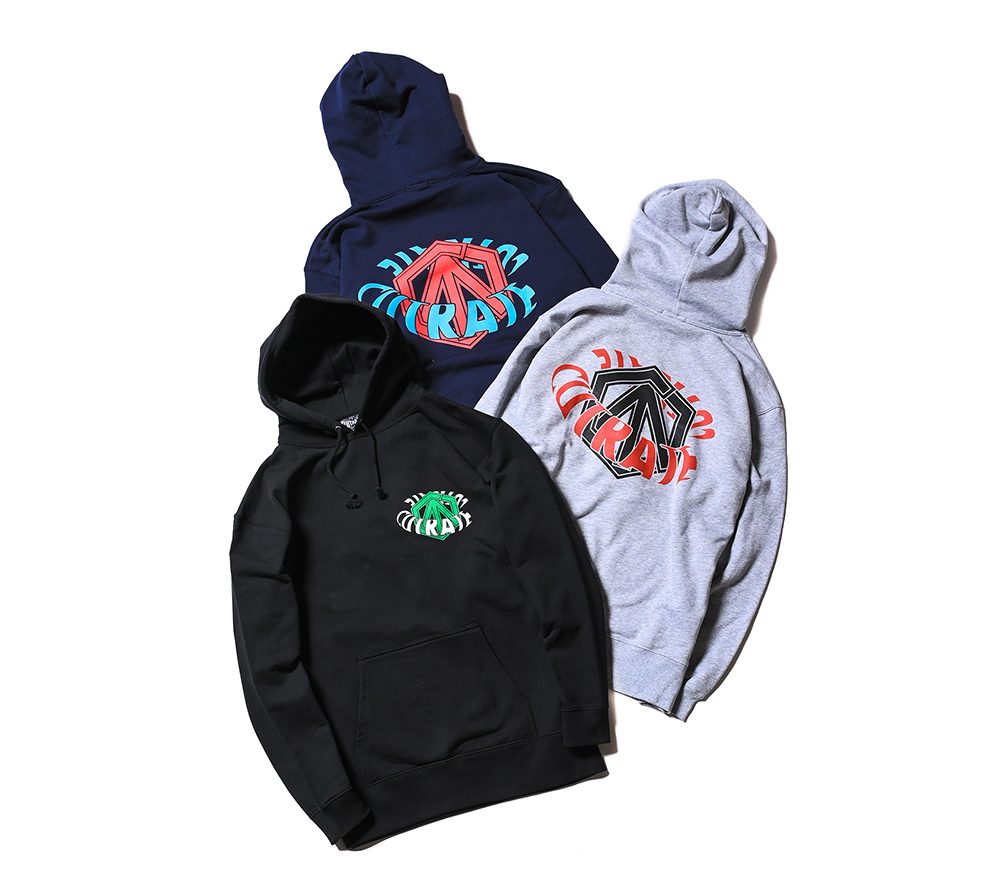 CUTRATE NS LOGO L/S PULLOVER PARKA