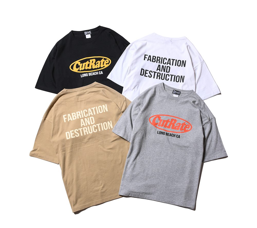 CUTRATE LOGO DROPSHOULDER S/S -T-SHIRT