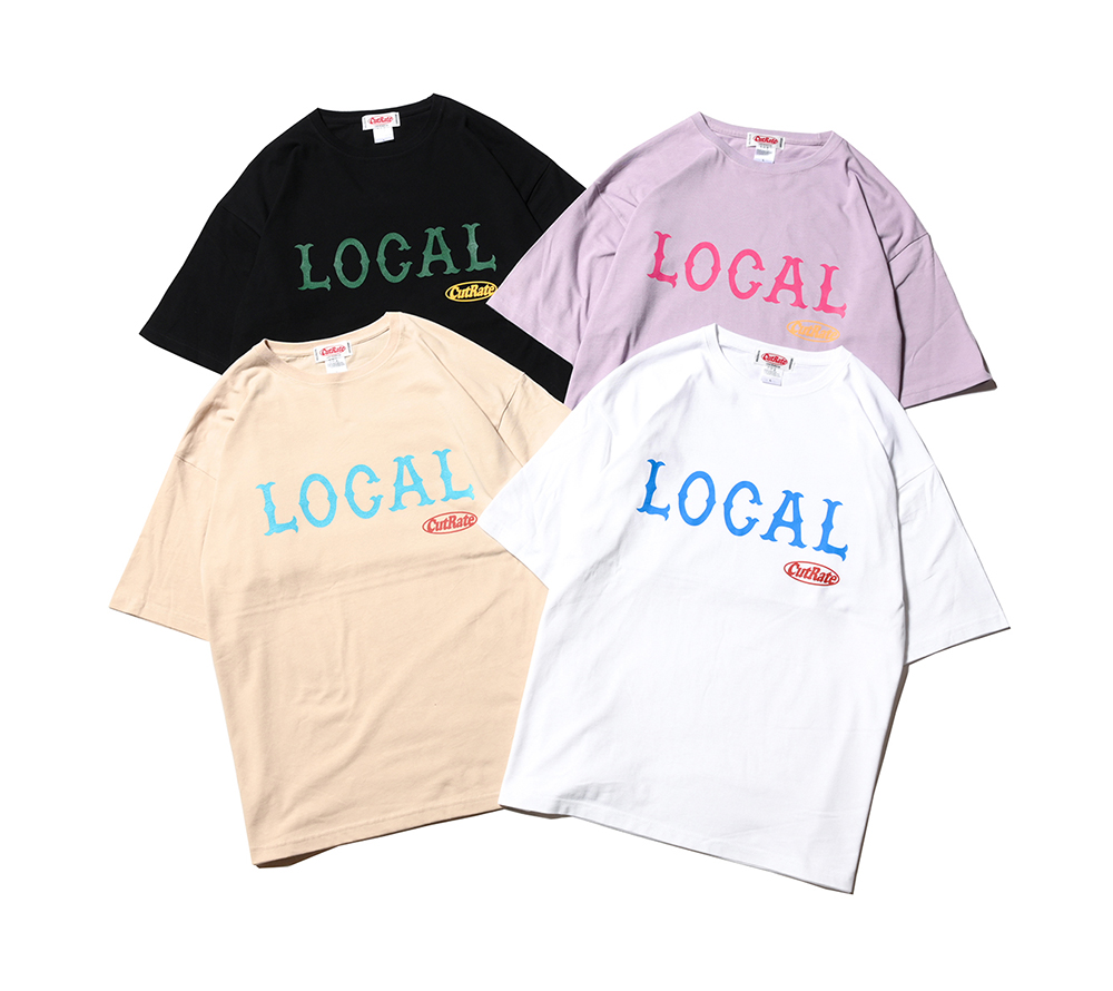 CUTRATE CLASSIC LOCAL LOGO DROPSHOULDER S/S T-SHIRT