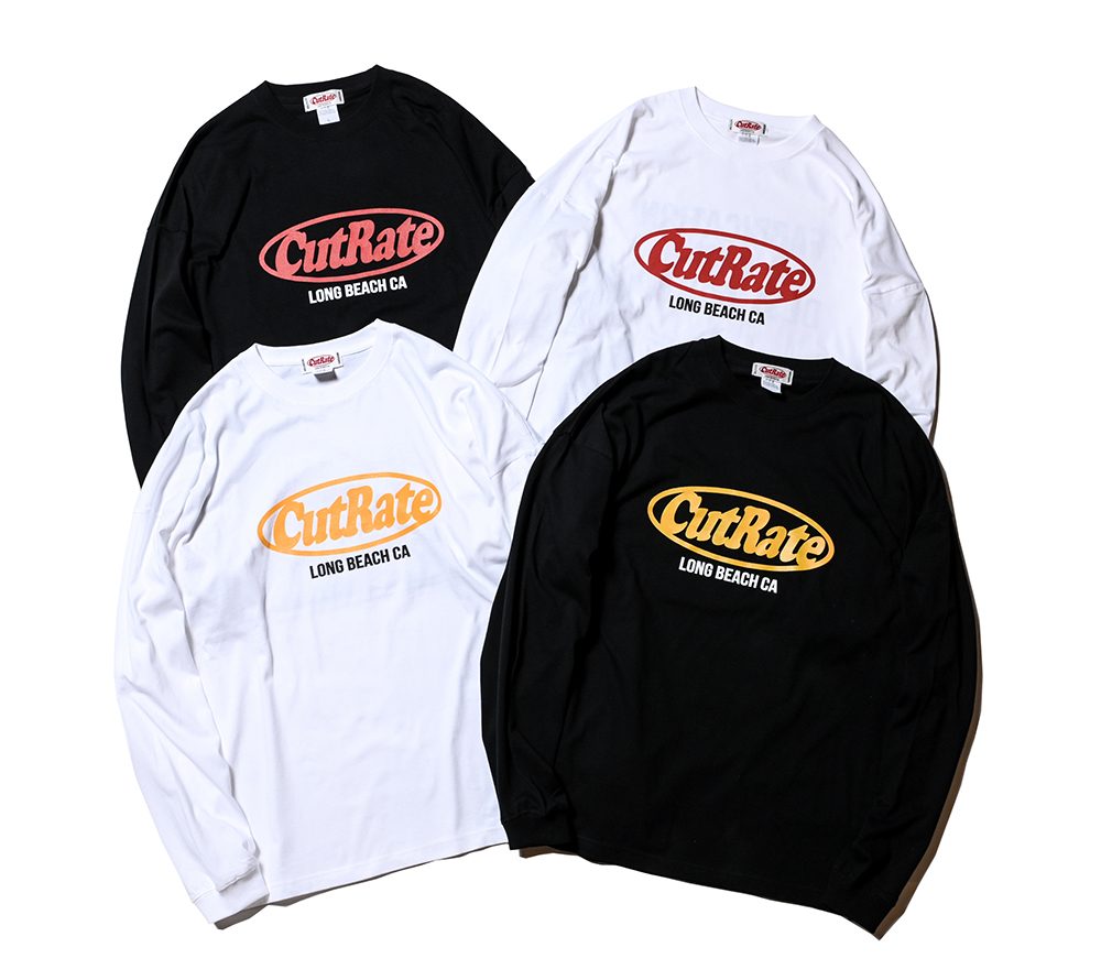 CUTRATE LOGO DROPSHOULDER L/S T-SHIRT