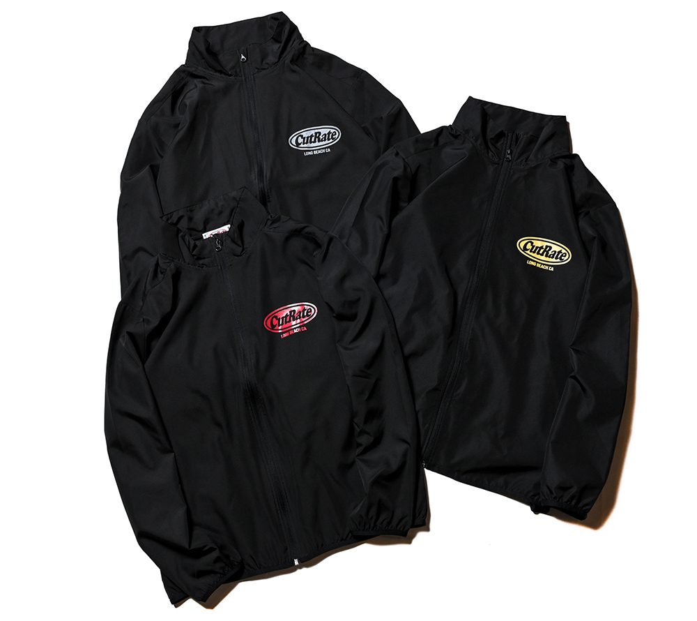 CUTRATE LOGO RIPSTOP STAND STAFF JACKET