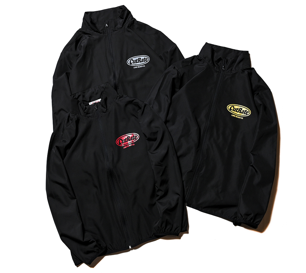 CUTRATE LOGO RIPSTOP STAND STAFF JACKET