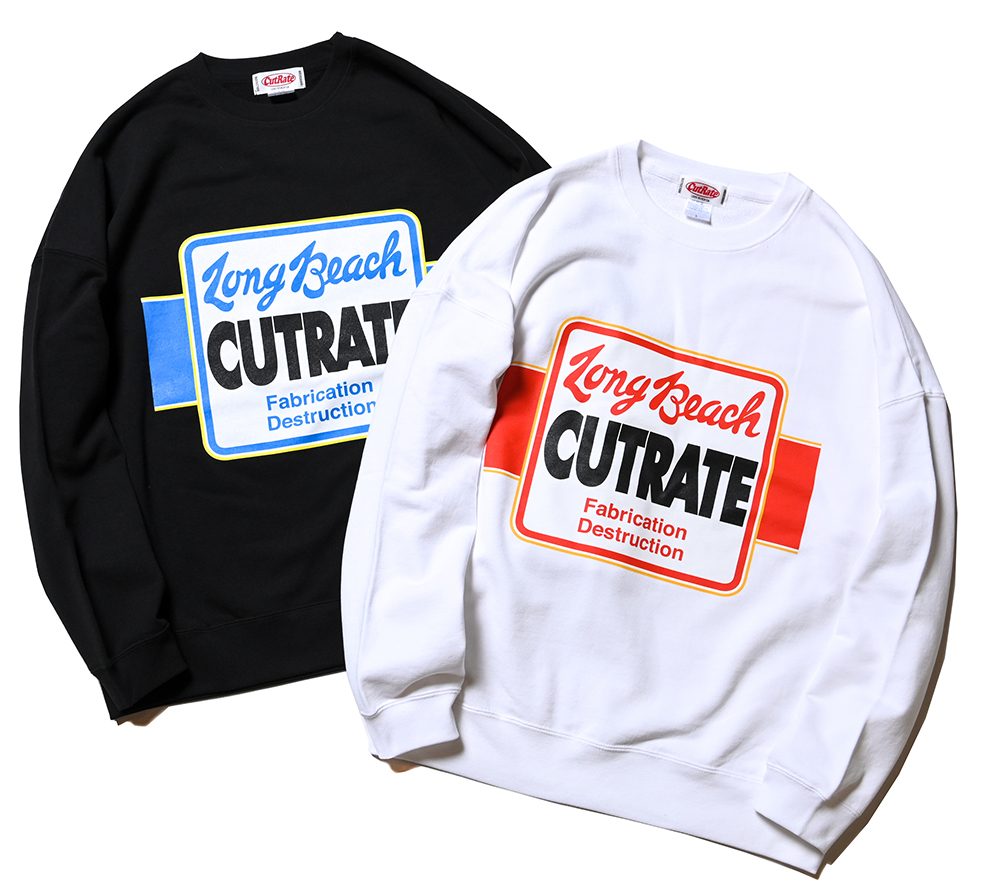 CUTRATE THE TIGER DROPSHOULDER CREW NECK SWEAT