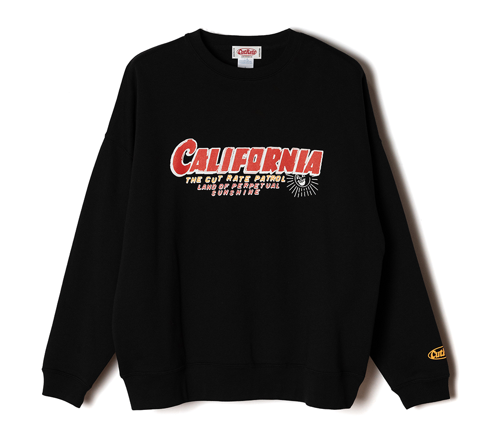 CUTRATE CA LOGO CREW NECK SW