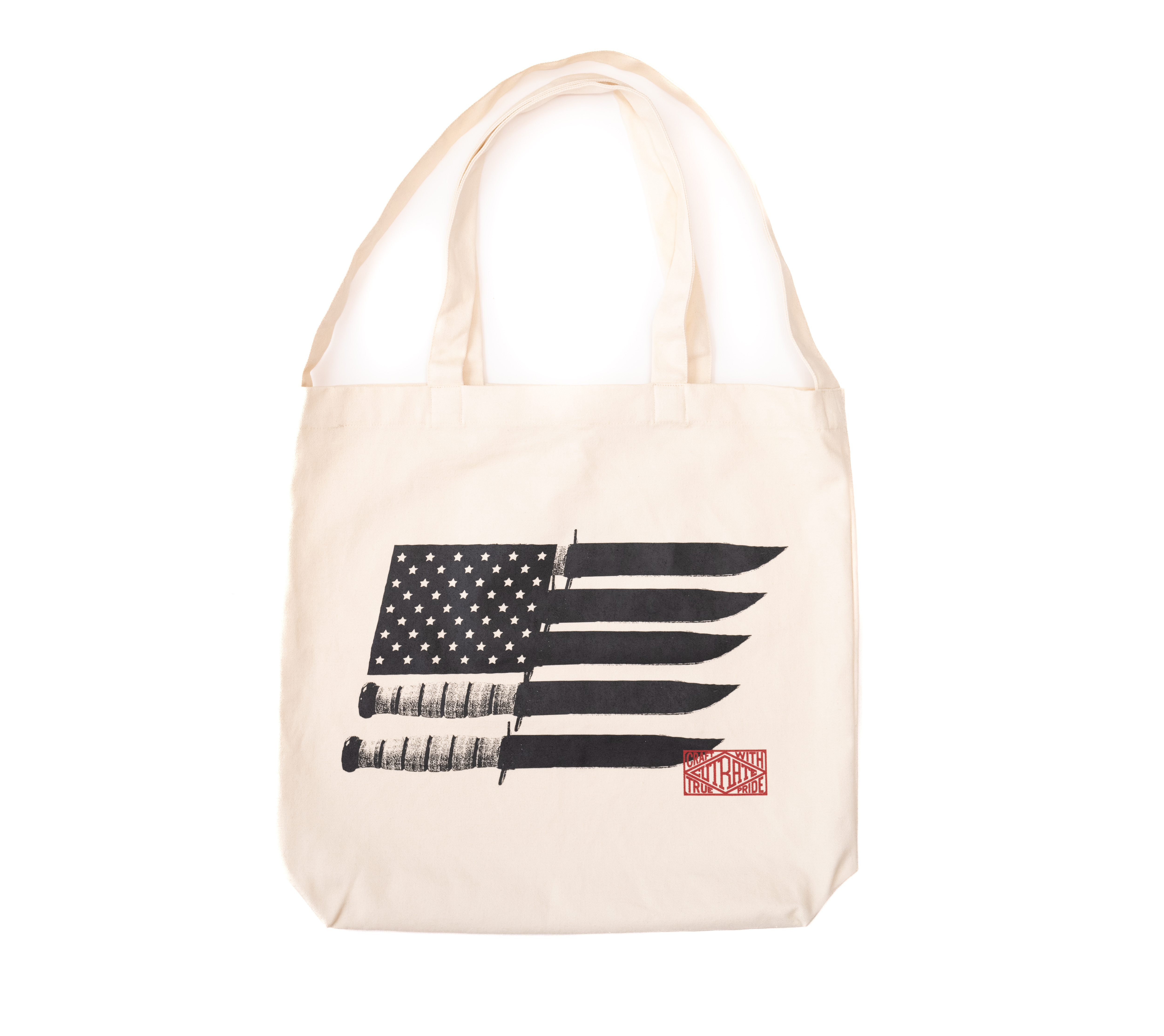 KNIFE FLAG LOGO ３WAY TOTE BAG