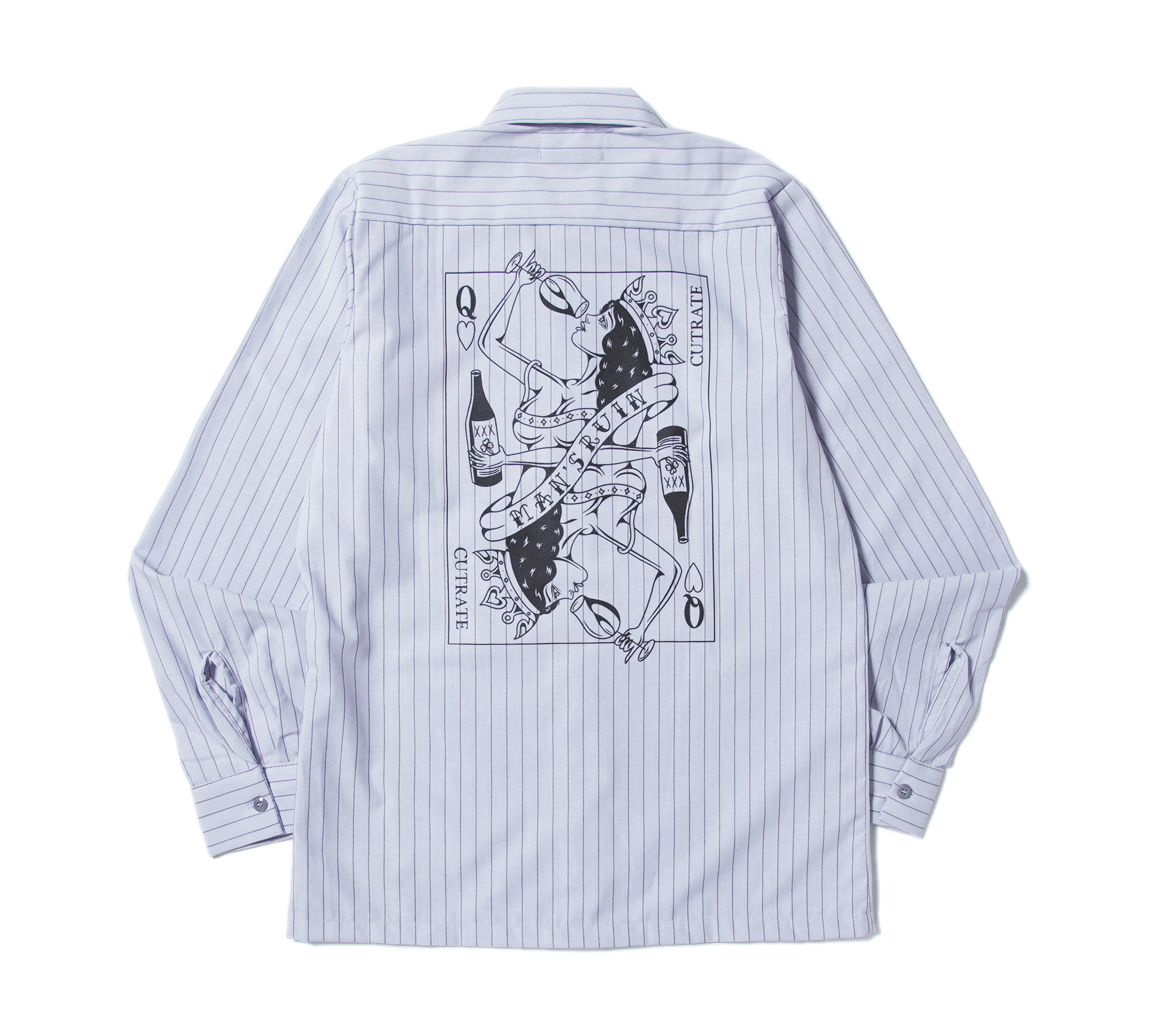 QUEEN STRIPE WARK SHIRT