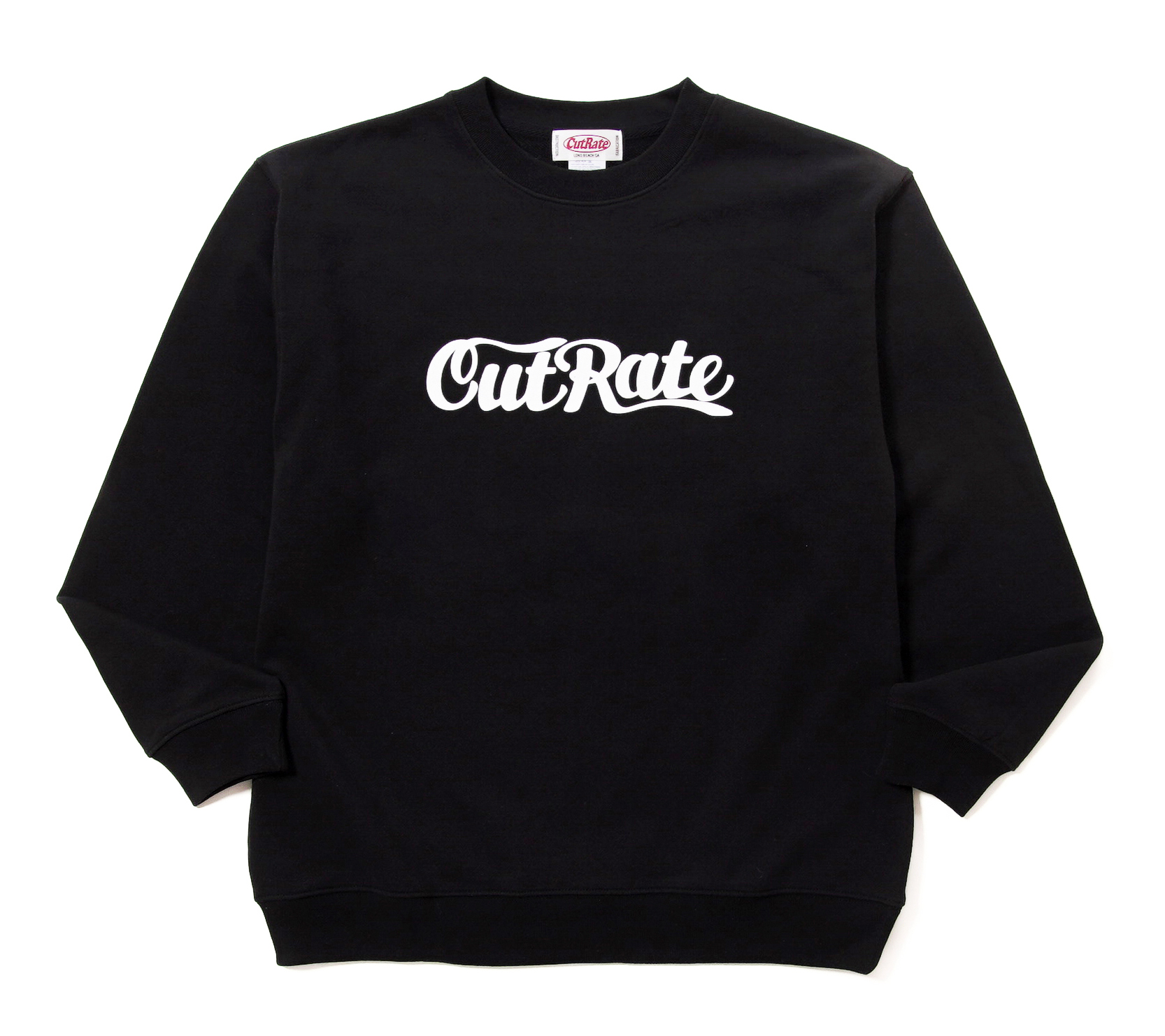 CUTRATE LOGO CREW NECK SWEAT