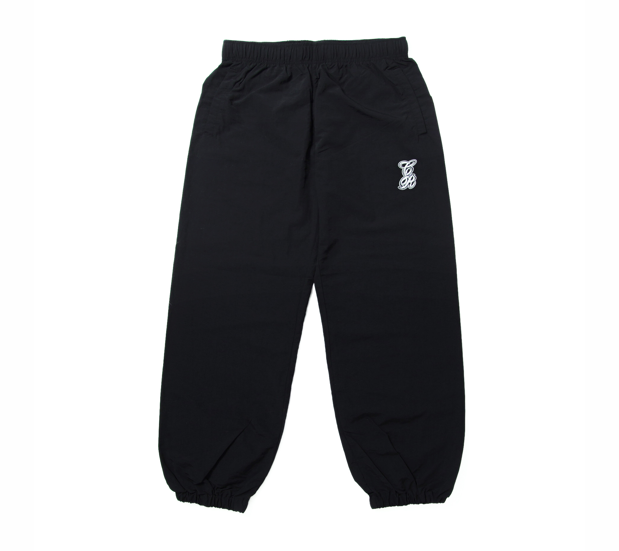 PINSTRIPE NYLON TRACK PANTS