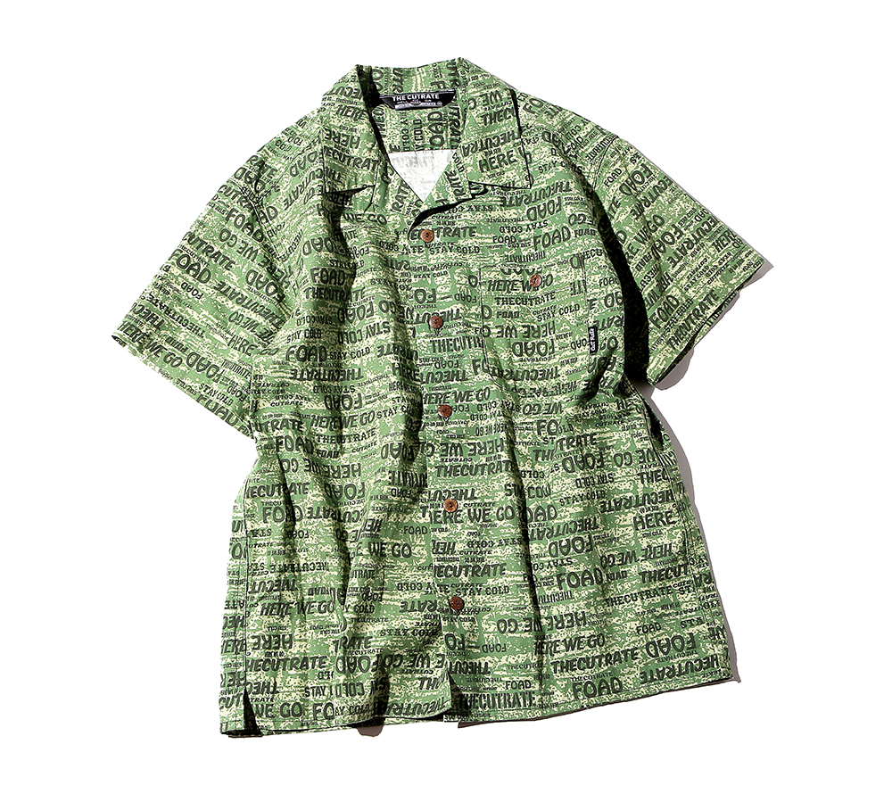 S/S ALLOVER PATTERN SHIRT